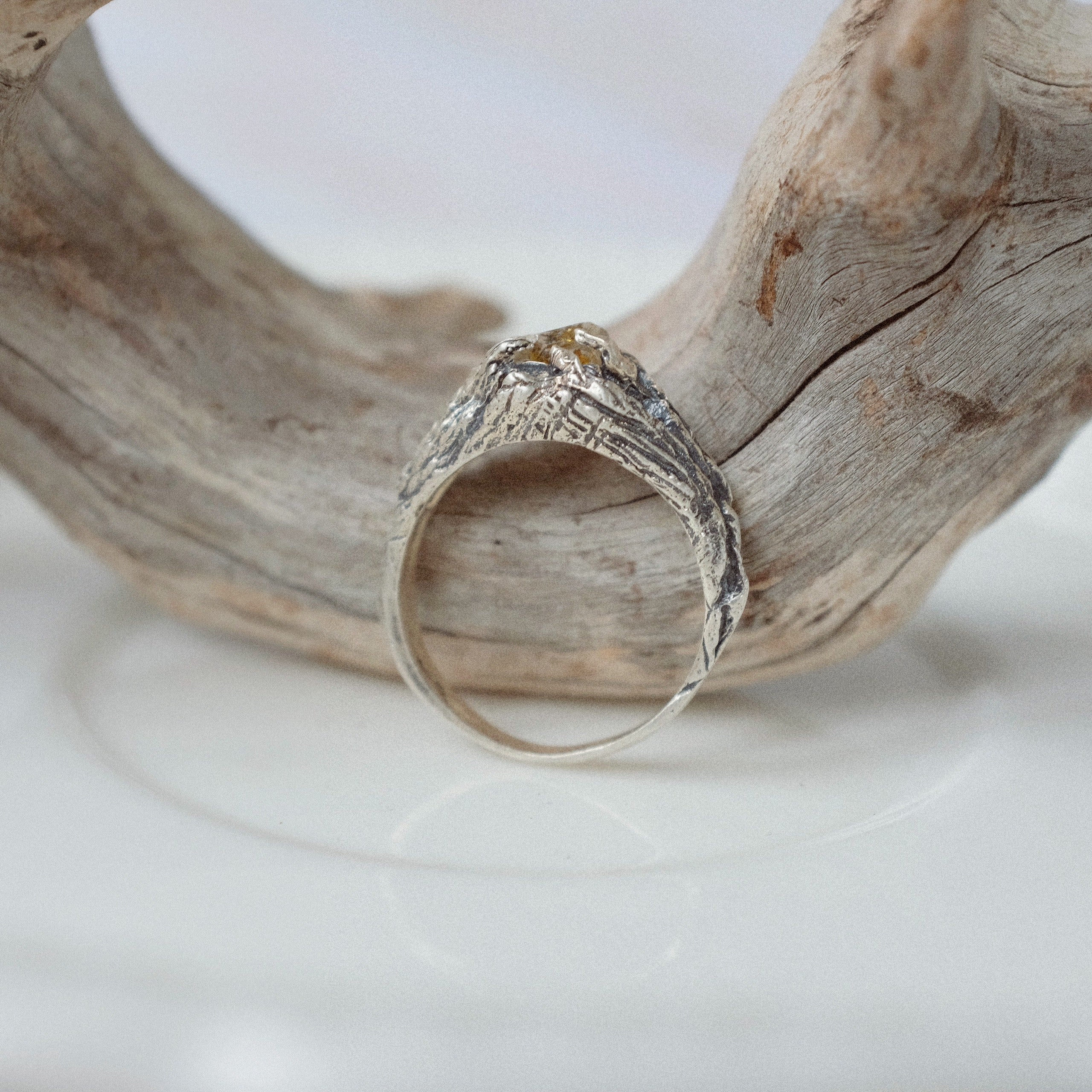 Art Craft Herkimer Silver Ring