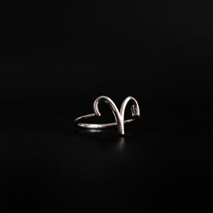 Open image in slideshow, Zodiac Sign Silver Rings
